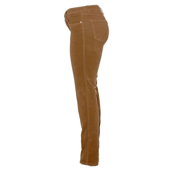 FABRIZIO GIANNI SLIM-FIT STRETCH TAWNY CORDUROY WOMENS SIZE 6 - Picture 2 of 13